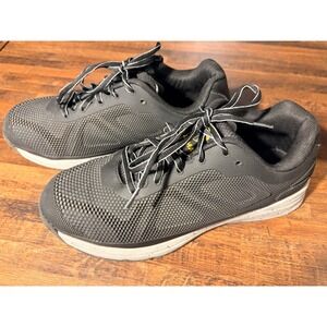Brahma Mens Steel Toe Work Shoes Black Mesh Safety Sneakers MNBR20AG004 Size 9.5